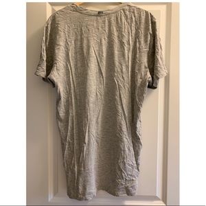 Gray long tee-shirt